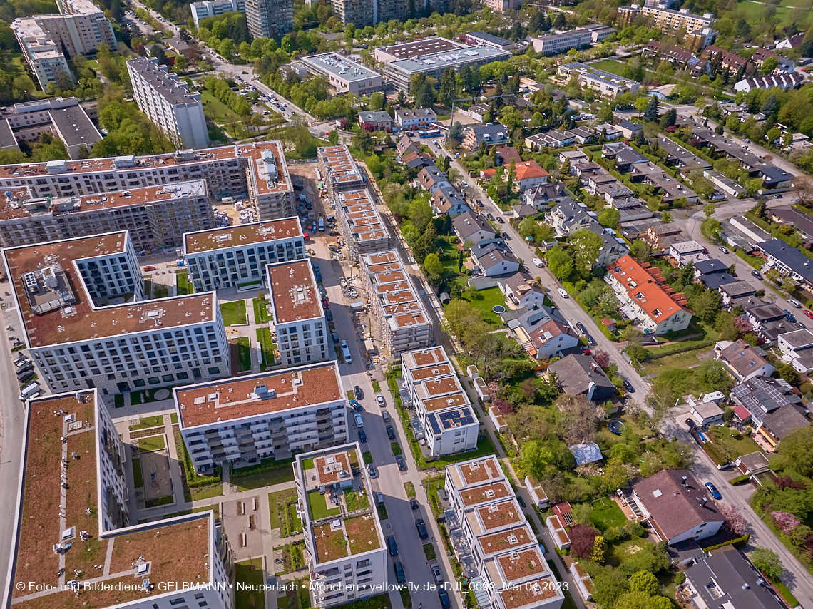 04.05.2023 - Luftbilder vom Alexisqaurtier und Pandion Verde in Neuperlach 04.05.2023 - Luftbilder vom Alexisqaurtier und Pandion Verde in Neuperlach